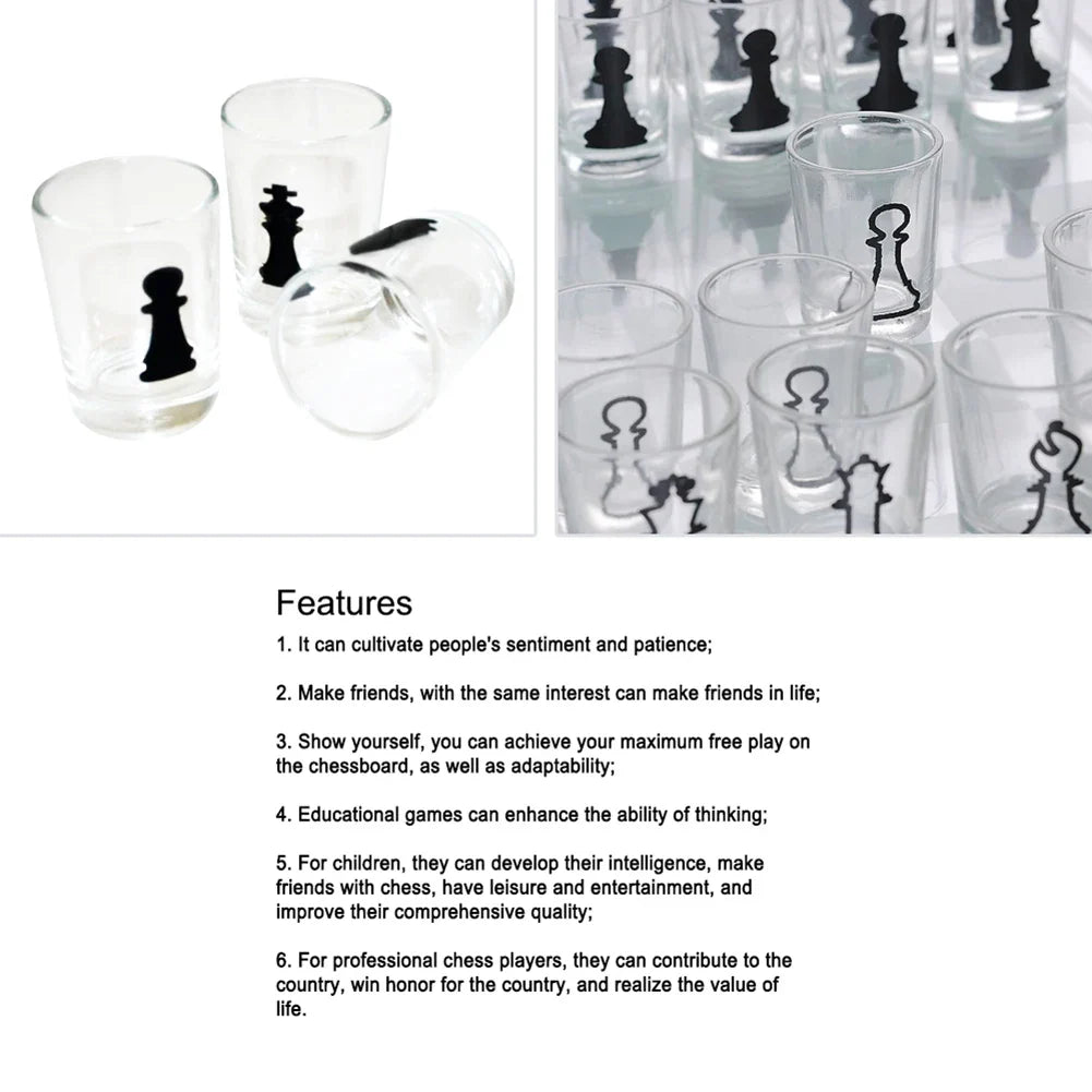 Drinking Game Chess Set