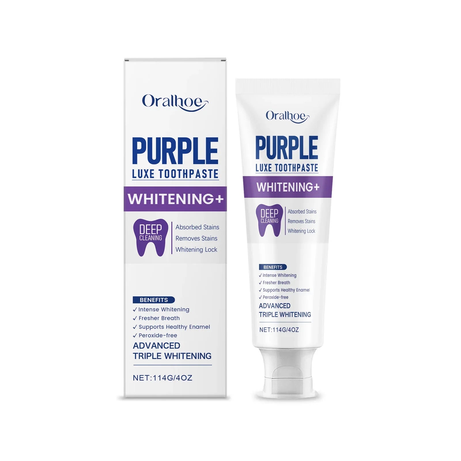 Purple Luxe Whitening Toothpaste