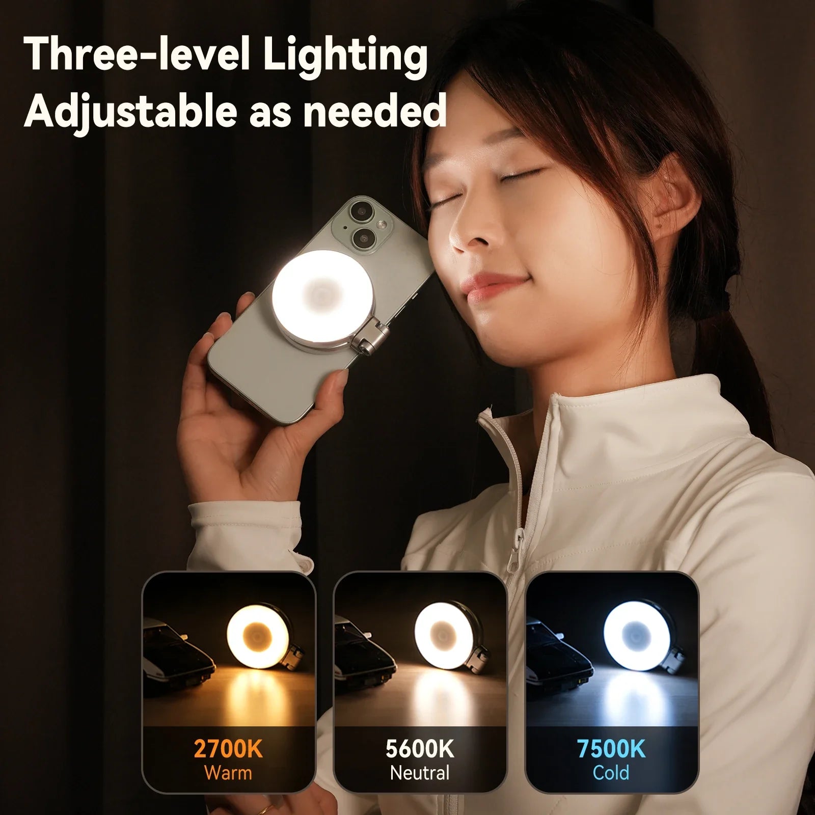 Magnetic Selfie Ring Light
