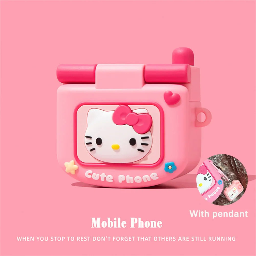 Hello Kitty Phone Airpods Case