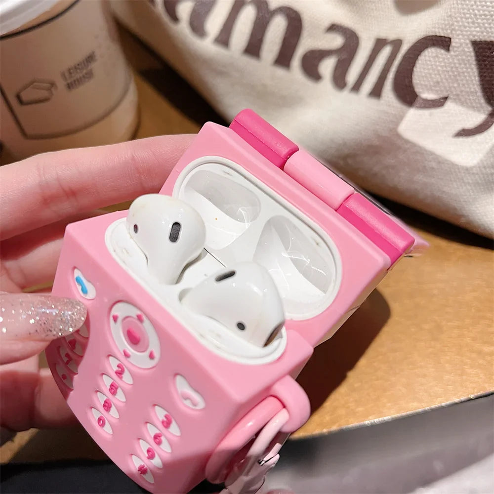 Hello Kitty Phone Airpods Case