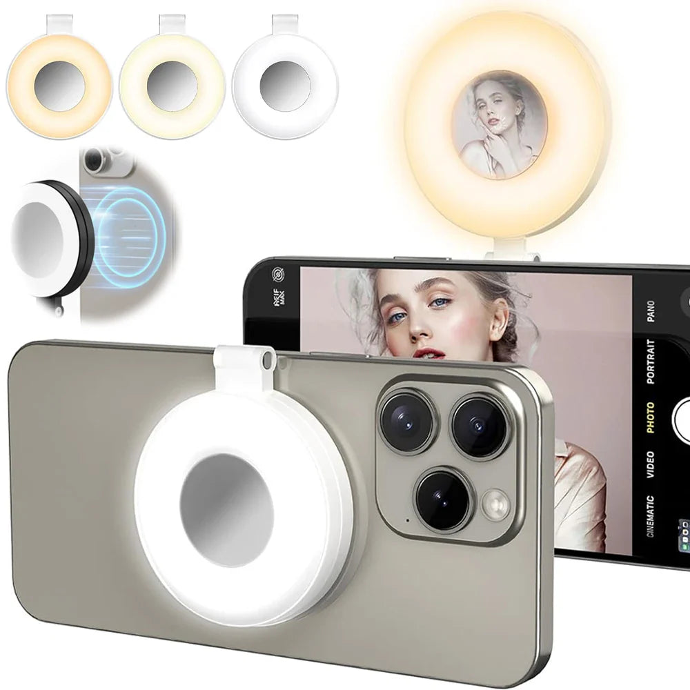Magnetic Phone Selfie Lights