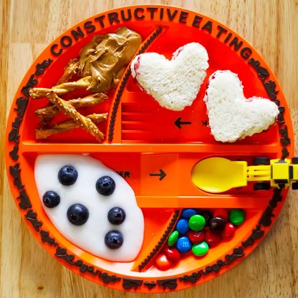 Constructive Eating Plate
