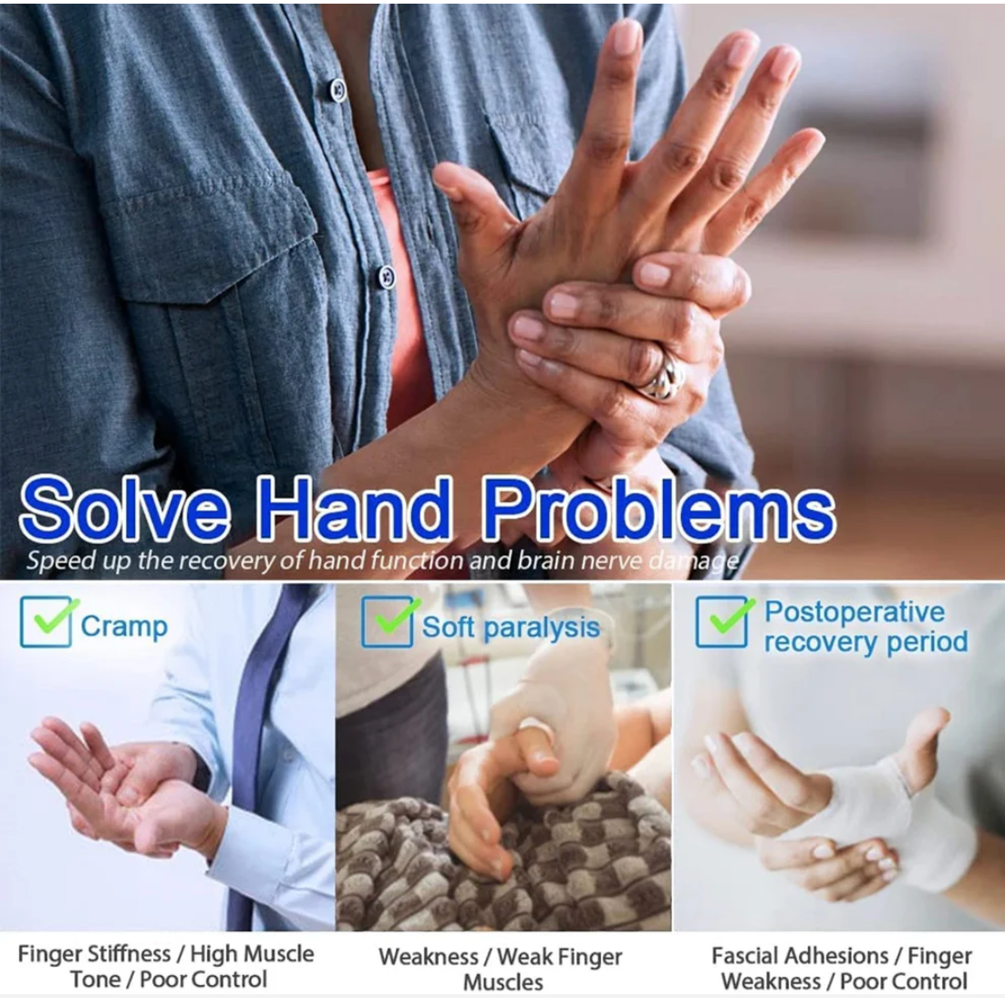 Robotic Hand Rehab Glove | Stroke & Hemiplegia Recovery Training