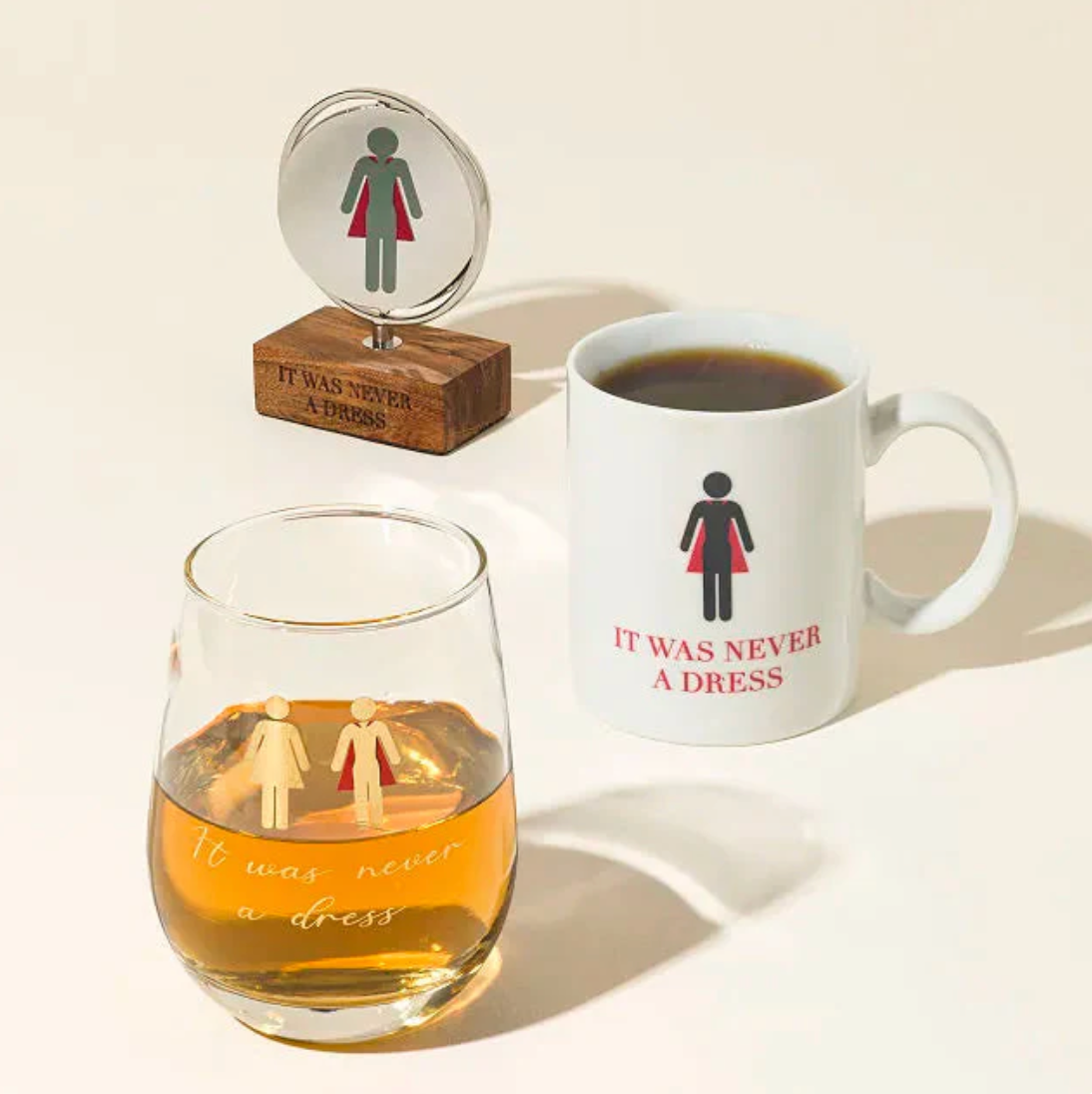 It Was Never a Dress" Mug