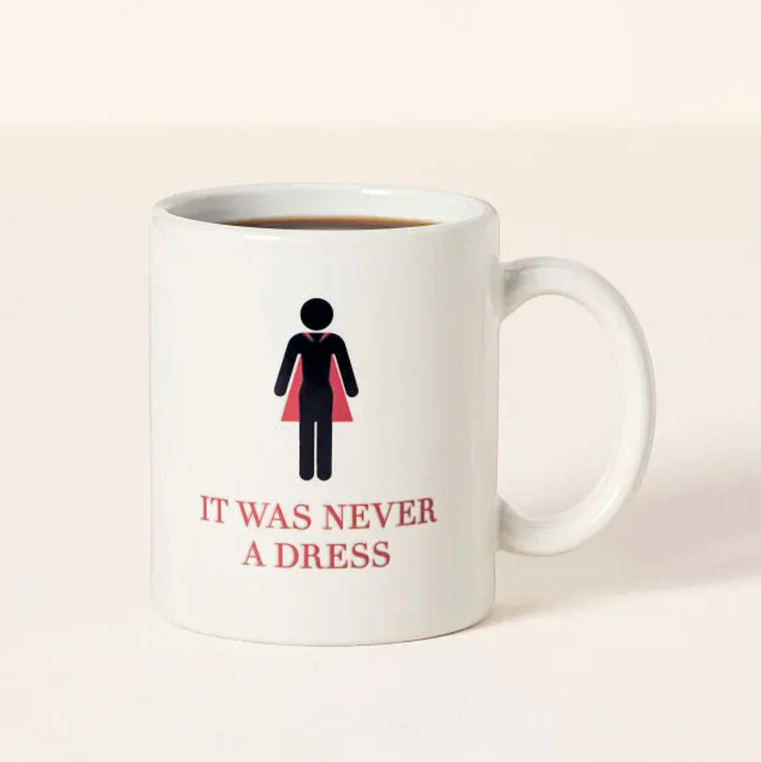 It Was Never a Dress" Mug
