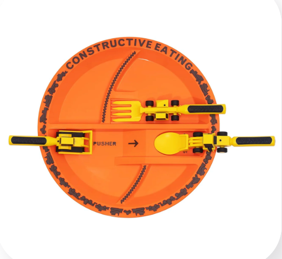 Constructive Eating Plate