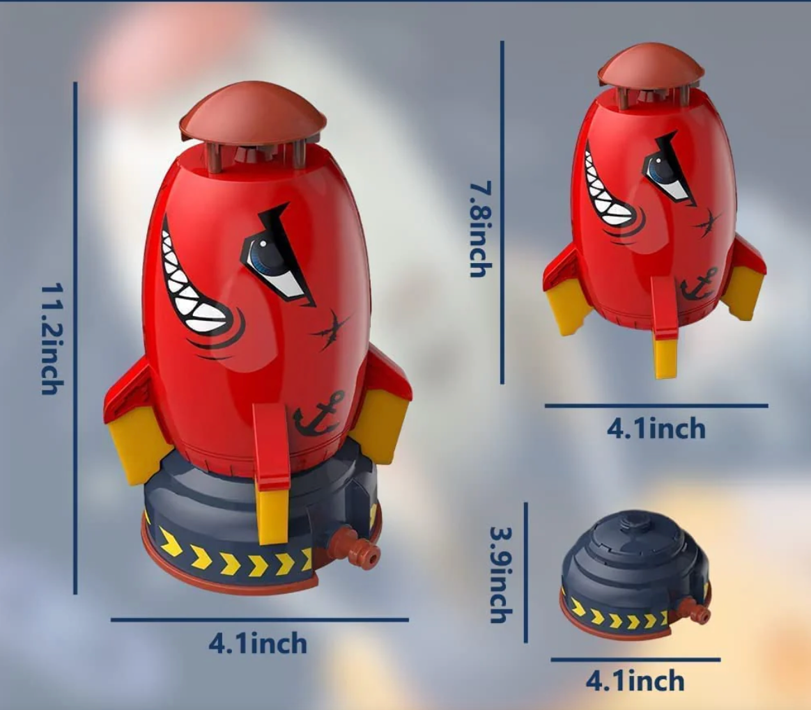 Rocket Water Sprinkler