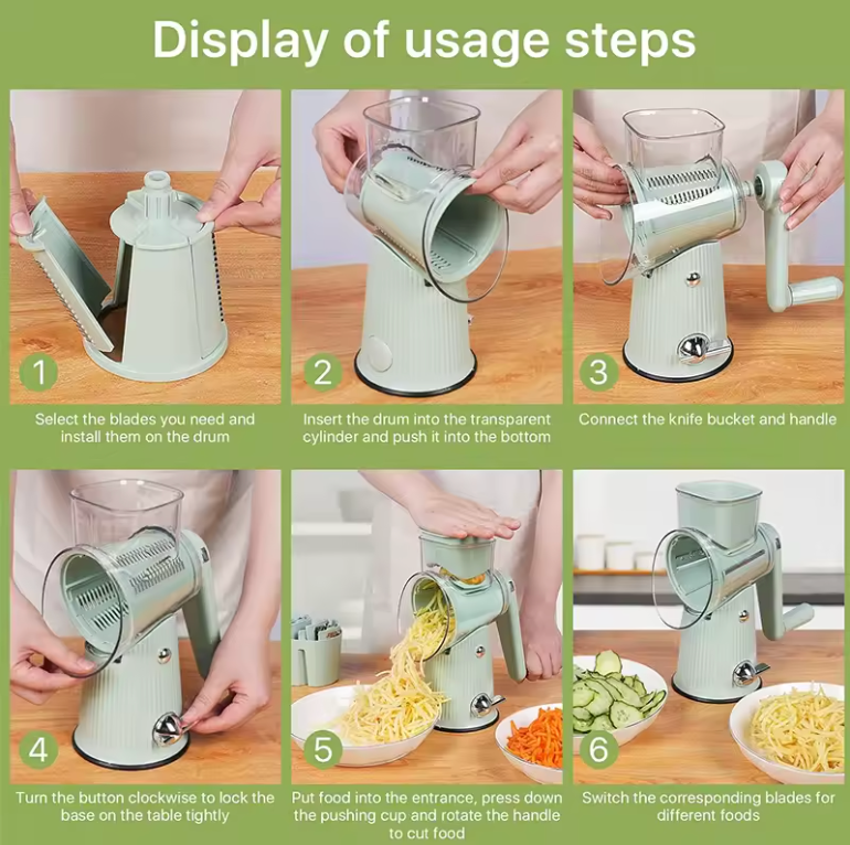 Rotary Food Grater