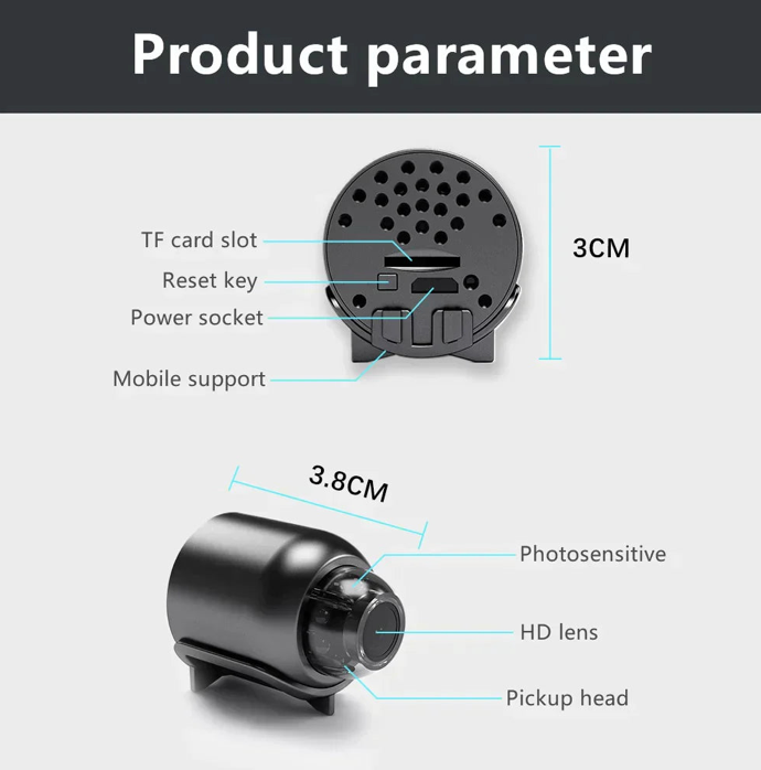 Mini 5G WiFi Camera