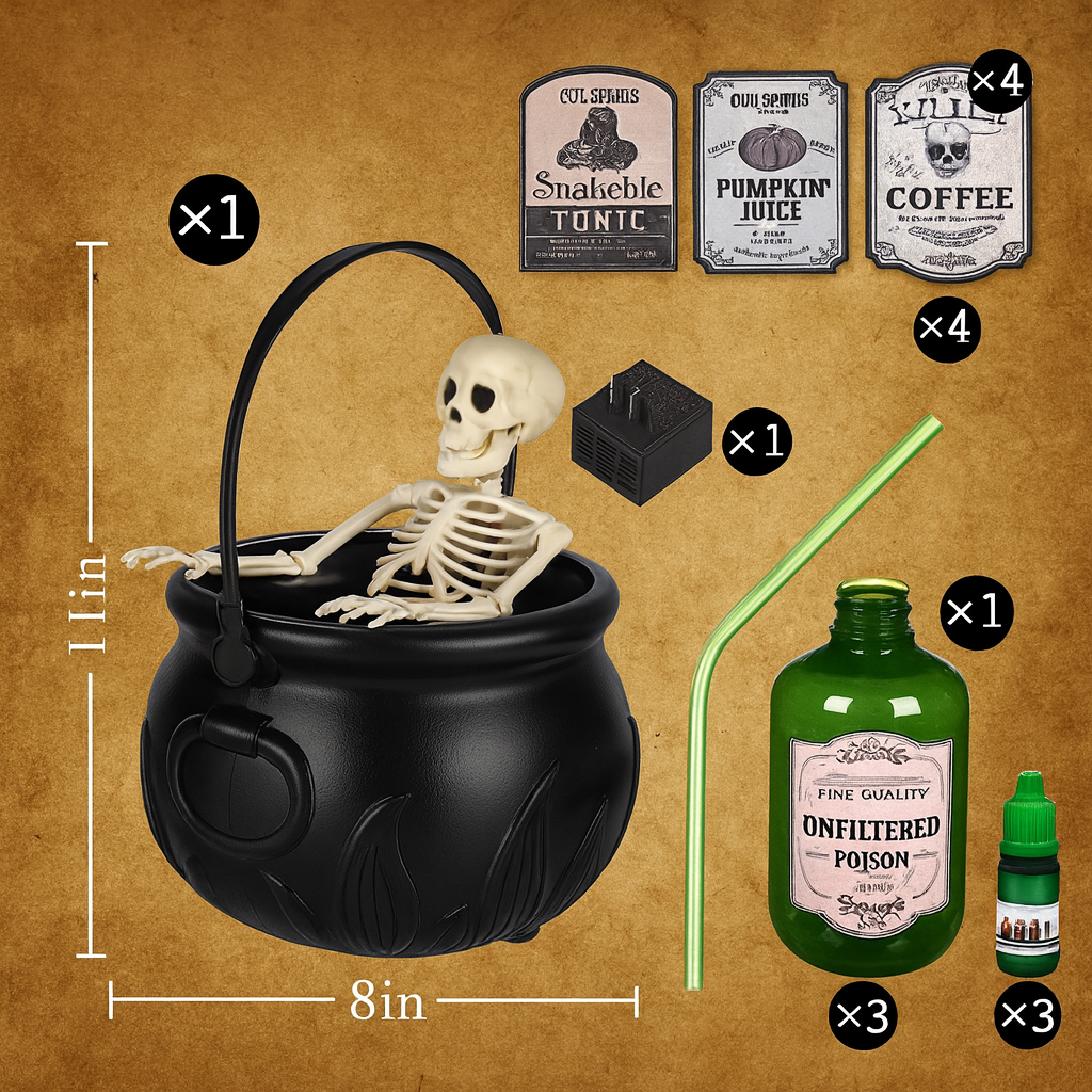 Spooky  Skeleton Halloween Decor