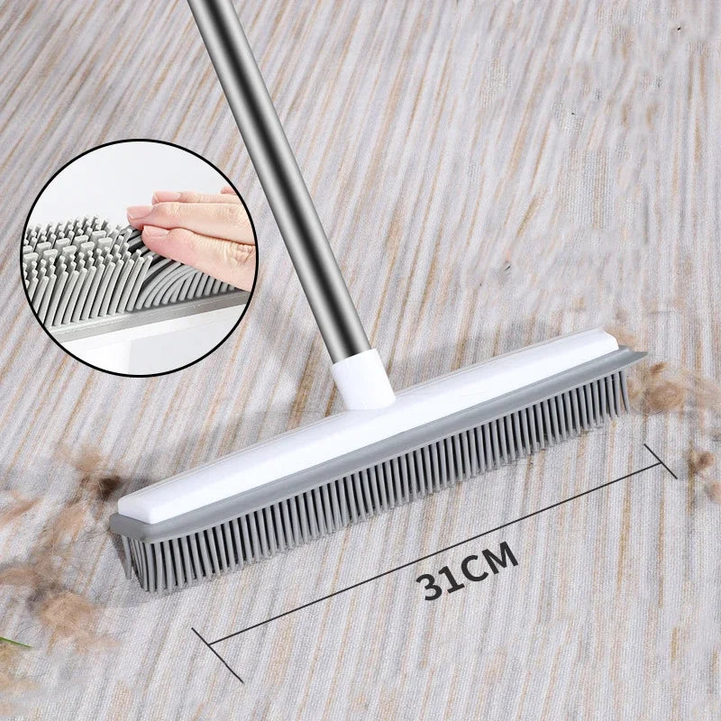 Rubber Broom