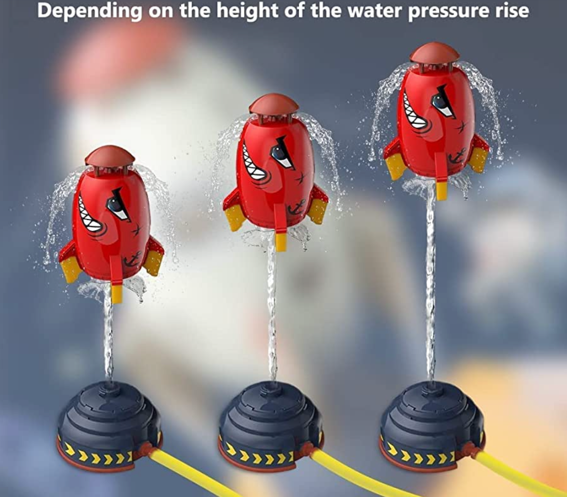 Rocket Water Sprinkler